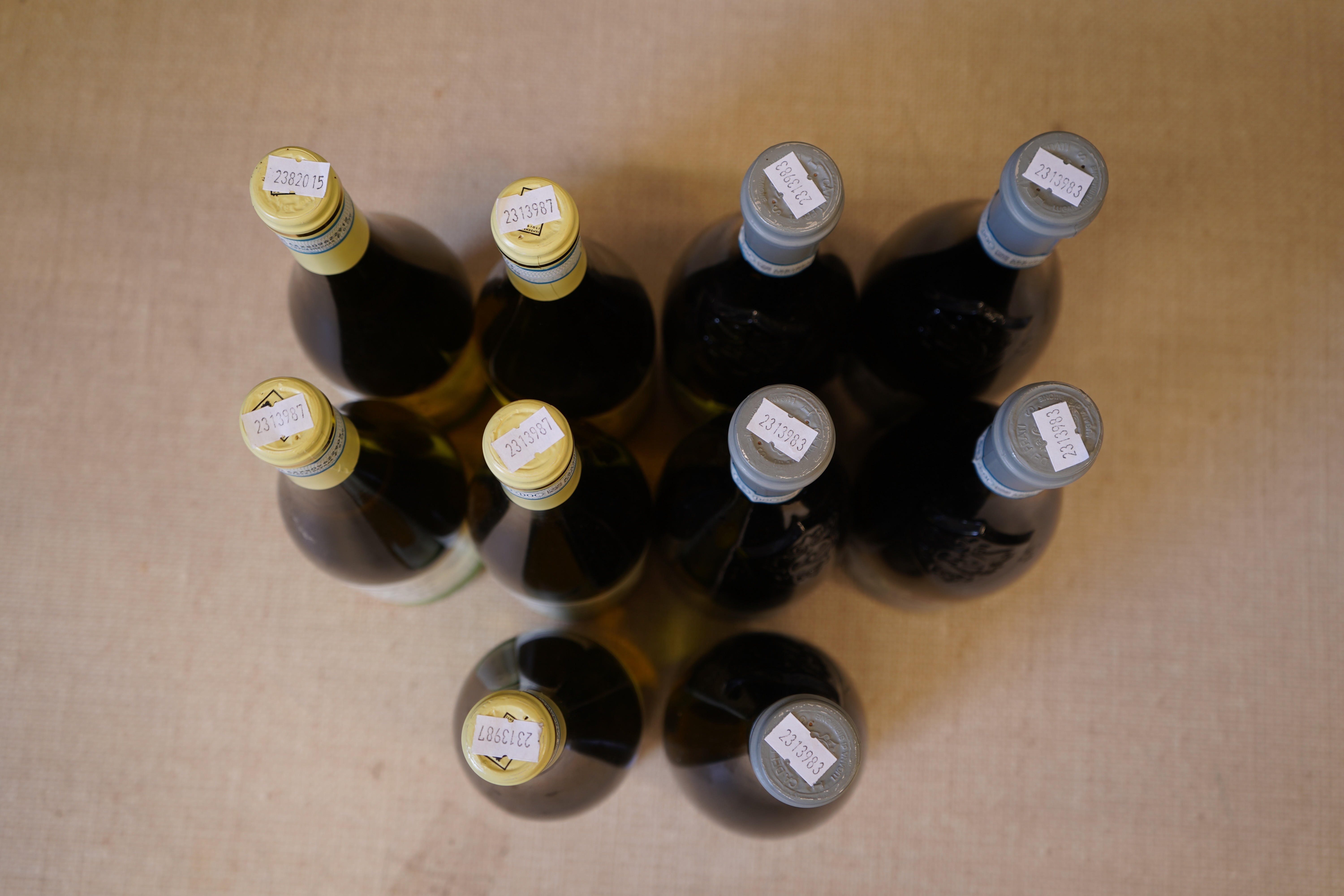 A mixed parcel of Italian Lugana white wine